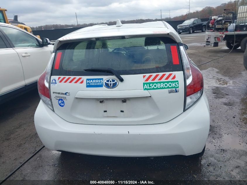 2015 Toyota Prius C Two VIN: JTDKDTB3XF1113978 Lot: 40848050