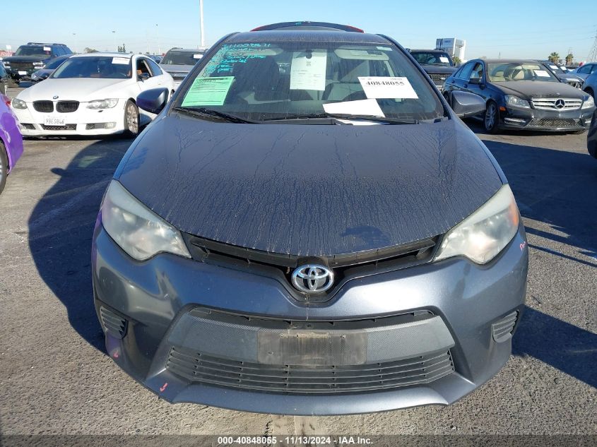 2015 Toyota Corolla L/Le/Le Plus/Le Premium/S/S Plus/S Premium VIN: 5YFBURHE8FP304628 Lot: 40848055