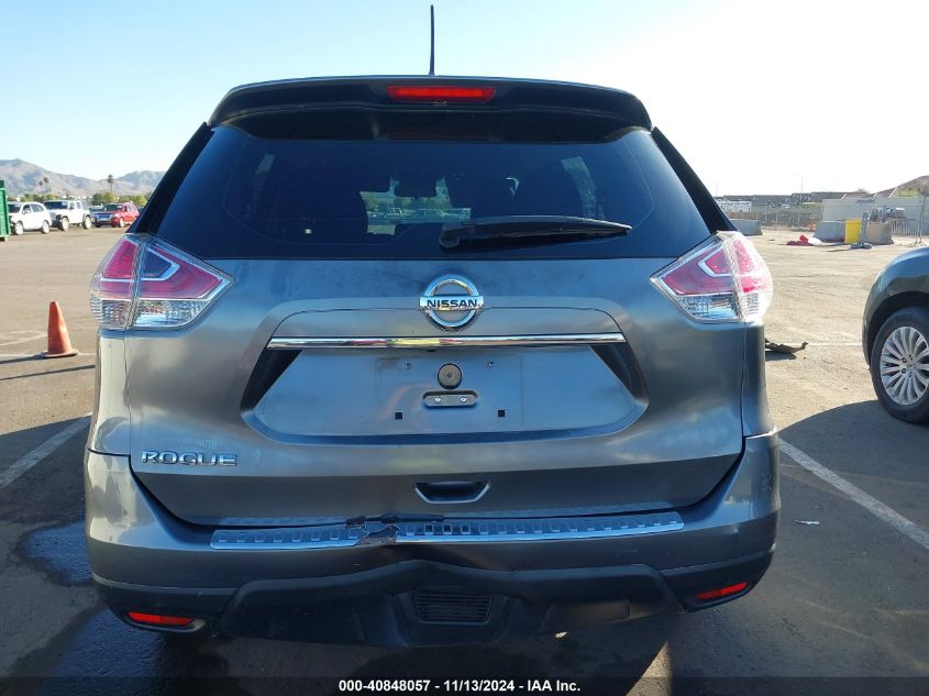 2015 Nissan Rogue S VIN: KNMAT2MT1FP584467 Lot: 40848057