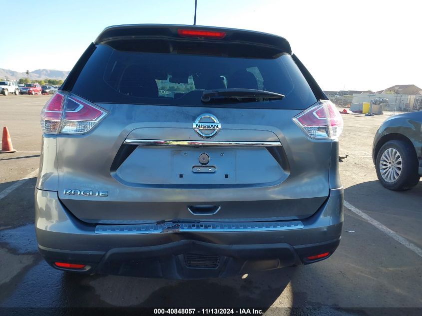 2015 Nissan Rogue S VIN: KNMAT2MT1FP584467 Lot: 40848057