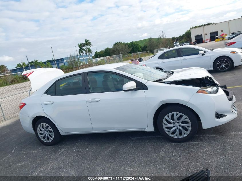 2018 Toyota Corolla Le VIN: 5YFBURHE5JP841045 Lot: 40848073