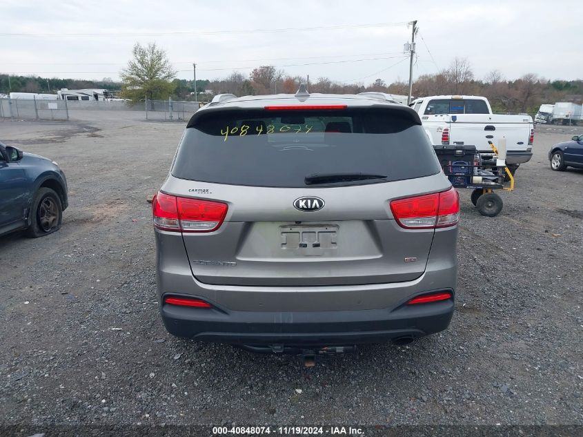 2016 Kia Sorento 2.4L Lx VIN: 5XYPGDA34GG181408 Lot: 40848074