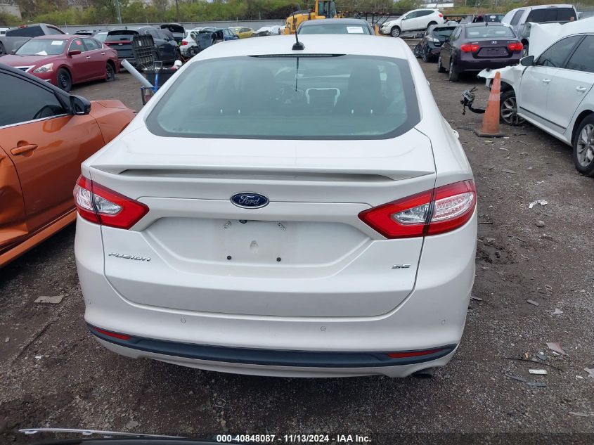 2016 Ford Fusion Se VIN: 3FA6P0H76GR205894 Lot: 40848087