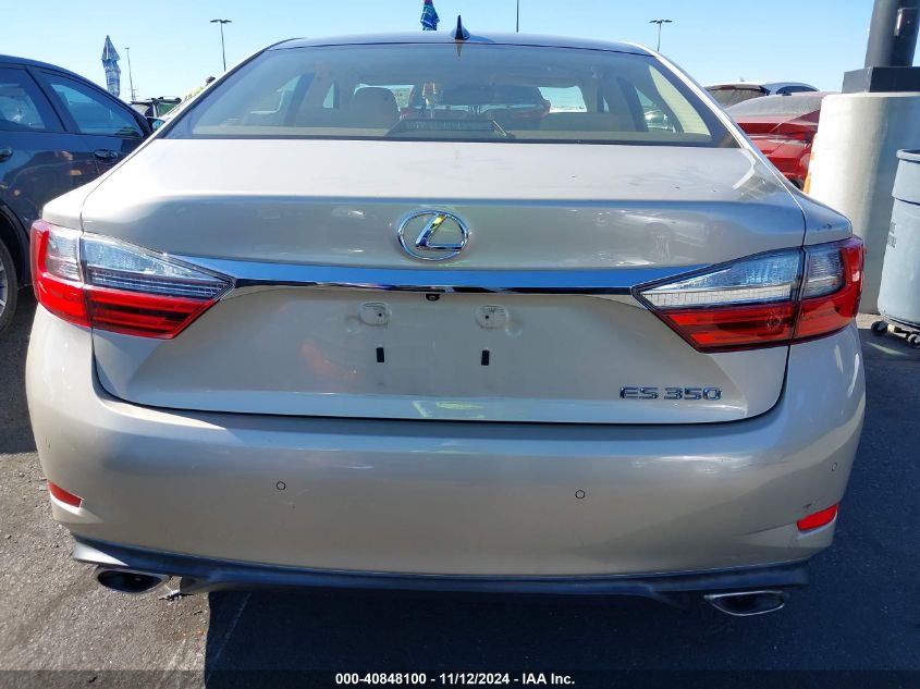 2017 Lexus Es 350 VIN: JTHBK1GGXH2257855 Lot: 40848100