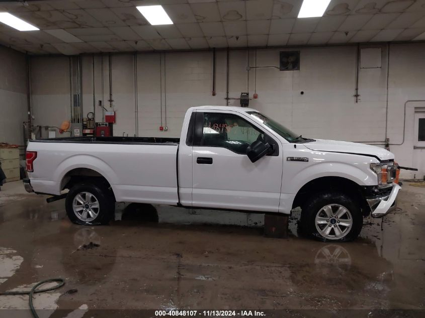 2019 Ford F-150 Xl VIN: 1FTMF1C51KKE18457 Lot: 40848107