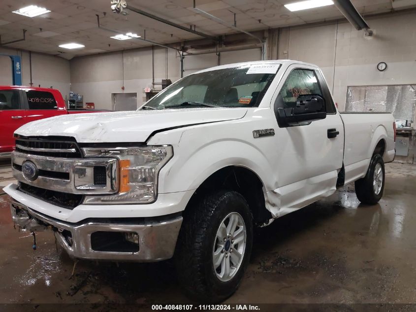 2019 Ford F-150 Xl VIN: 1FTMF1C51KKE18457 Lot: 40848107