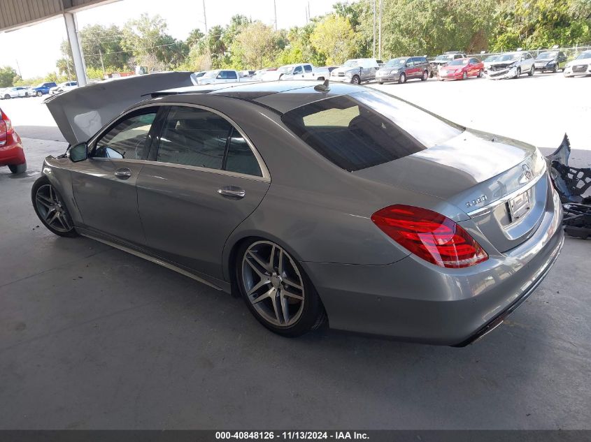 2014 Mercedes-Benz S 550 4Matic VIN: WDDUG8FB8EA033033 Lot: 40848126