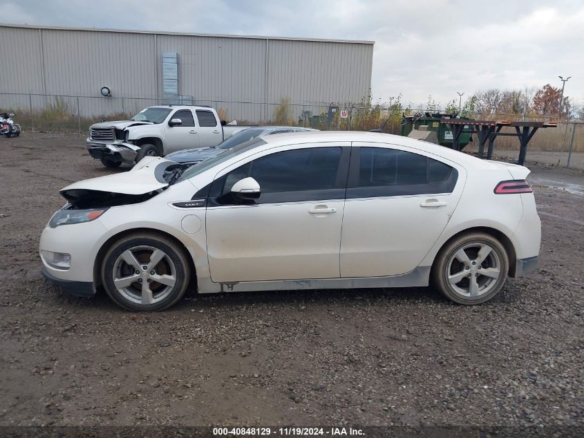 2014 Chevrolet Volt VIN: 1G1RD6E47EU130585 Lot: 40848129