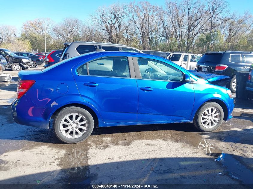 2017 CHEVROLET SONIC LT AUTO - 1G1JD5SH0H4103912