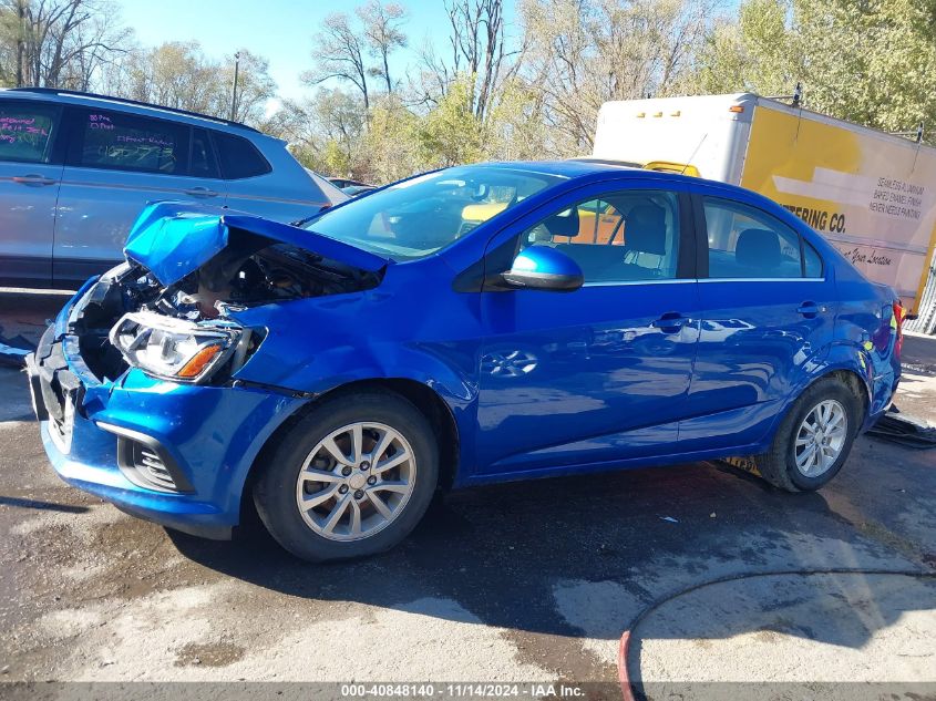 2017 Chevrolet Sonic Lt Auto VIN: 1G1JD5SH0H4103912 Lot: 40848140