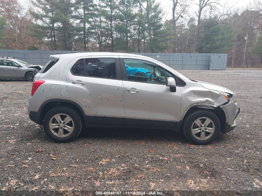 2019 Chevrolet Trax Ls VIN: 3GNCJNSB9KL215704 Lot: 40848167