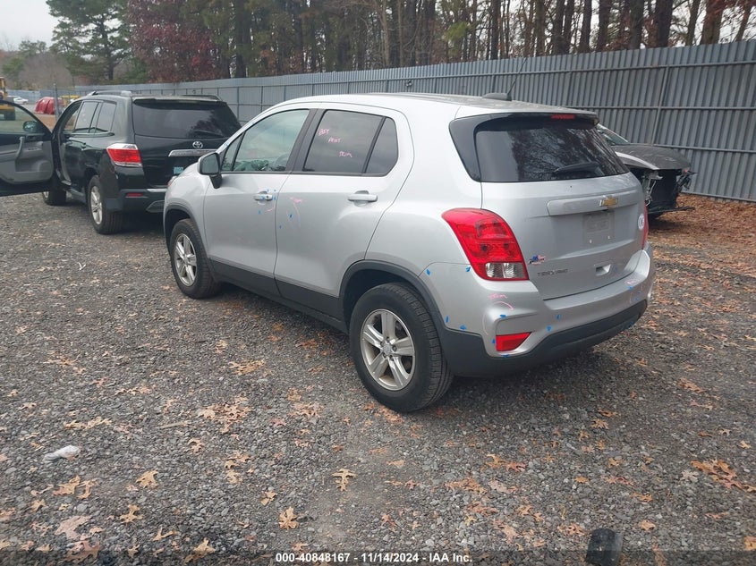 2019 CHEVROLET TRAX LS - 3GNCJNSB9KL215704