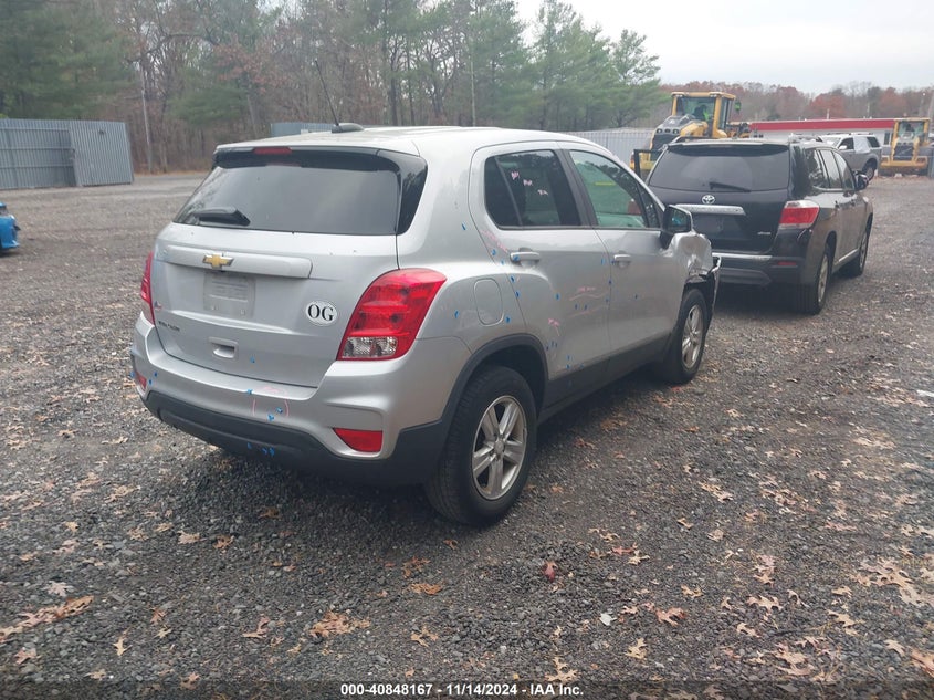 2019 CHEVROLET TRAX LS - 3GNCJNSB9KL215704