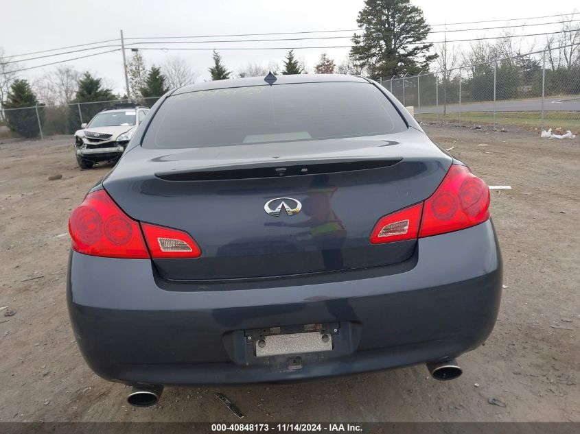 2009 Infiniti G37X VIN: JNKCV61F89M360299 Lot: 40848173