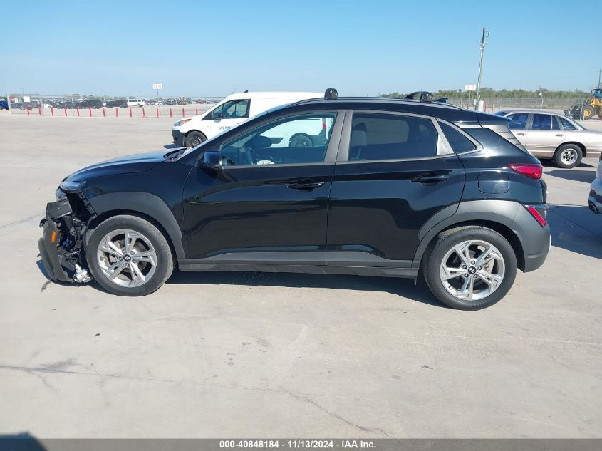 2022 Hyundai Kona Sel VIN: KM8K32AB8NU768980 Lot: 40848184