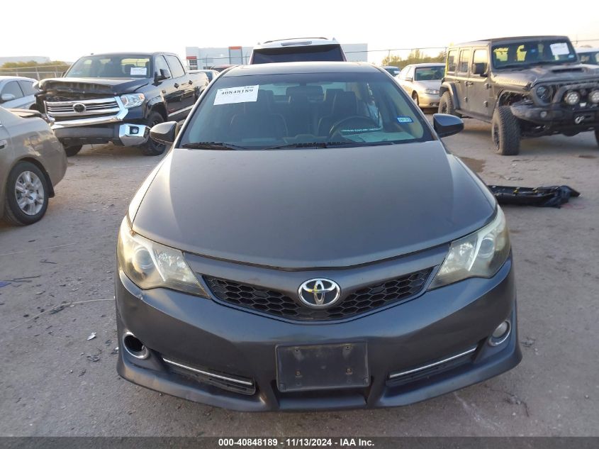 2012 Toyota Camry Se VIN: 4T1BF1FK1CU133865 Lot: 40848189