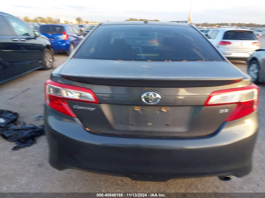 2012 Toyota Camry Se VIN: 4T1BF1FK1CU133865 Lot: 40848189