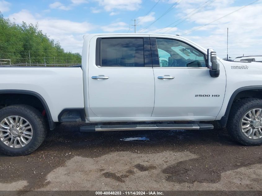 2020 Chevrolet Silverado 2500Hd 4Wd Standard Bed High Country VIN: 1GC4YREY6LF106354 Lot: 40848203