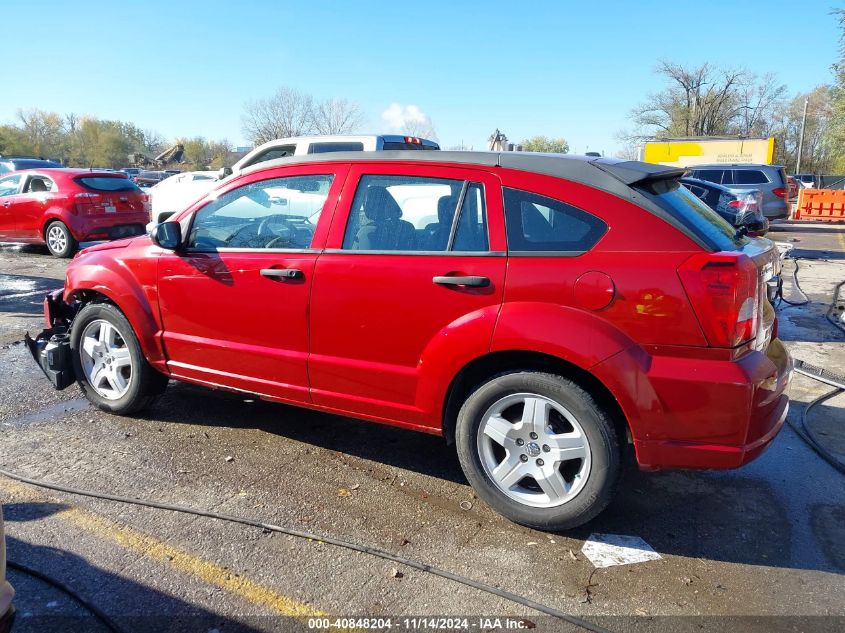 2008 Dodge Caliber Sxt VIN: 1B3HB48B98D507656 Lot: 40848204