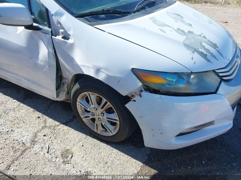 2010 Honda Insight Ex VIN: JHMZE2H76AS016651 Lot: 40848205