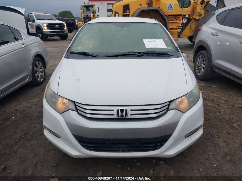 2010 Honda Insight Ex VIN: JHMZE2H70AS034465 Lot: 40848207