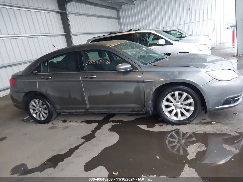 2012 Chrysler 200 Touring VIN: 1C3CCBBB9CN257278 Lot: 40848209