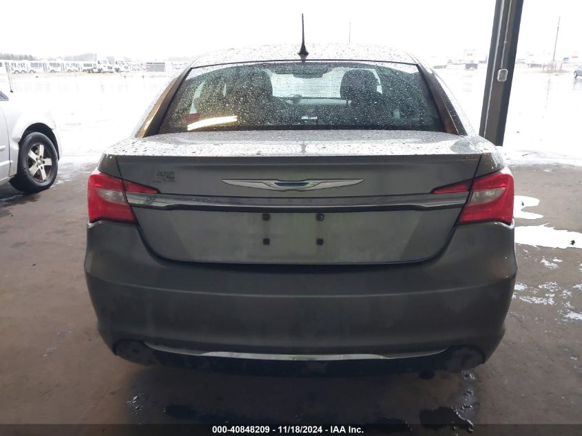 2012 Chrysler 200 Touring VIN: 1C3CCBBB9CN257278 Lot: 40848209