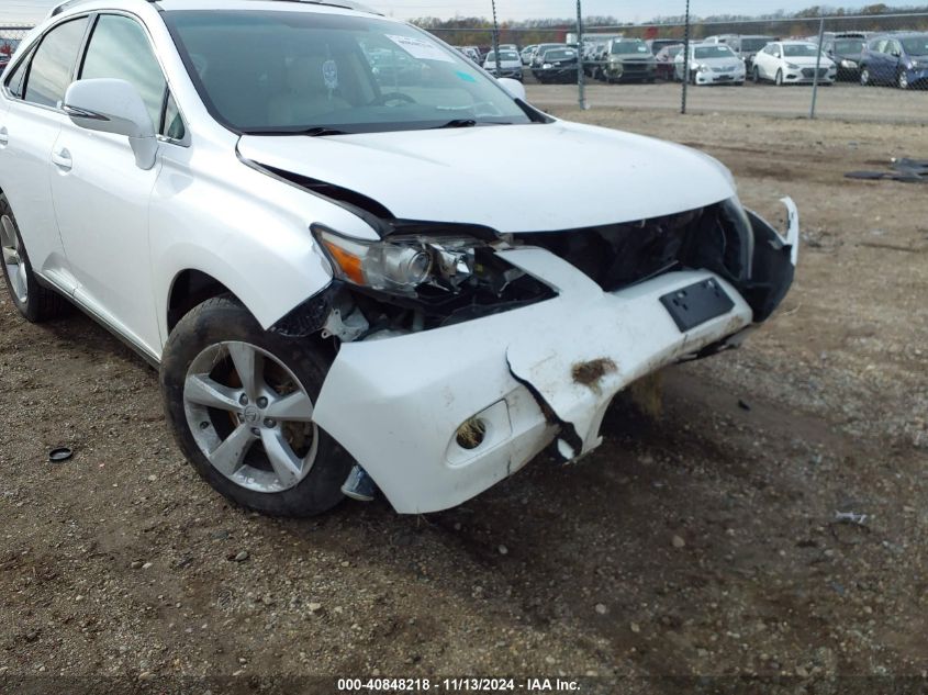 2010 Lexus Rx 350 VIN: 2T2BK1BA6AC071205 Lot: 40848218