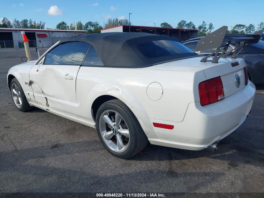 2007 Ford Mustang Gt Deluxe/Gt Premium VIN: 1ZVFT85H875289962 Lot: 40848220