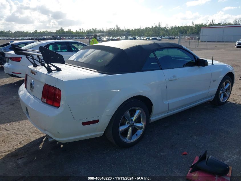 2007 Ford Mustang Gt Deluxe/Gt Premium VIN: 1ZVFT85H875289962 Lot: 40848220