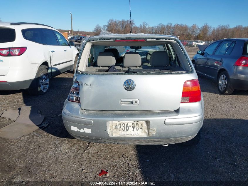 2004 Volkswagen Golf Gls 2.0L VIN: 9BWGL61J444041994 Lot: 40848224