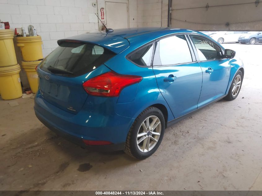 2015 Ford Focus Se VIN: 1FADP3K21FL341269 Lot: 40848244