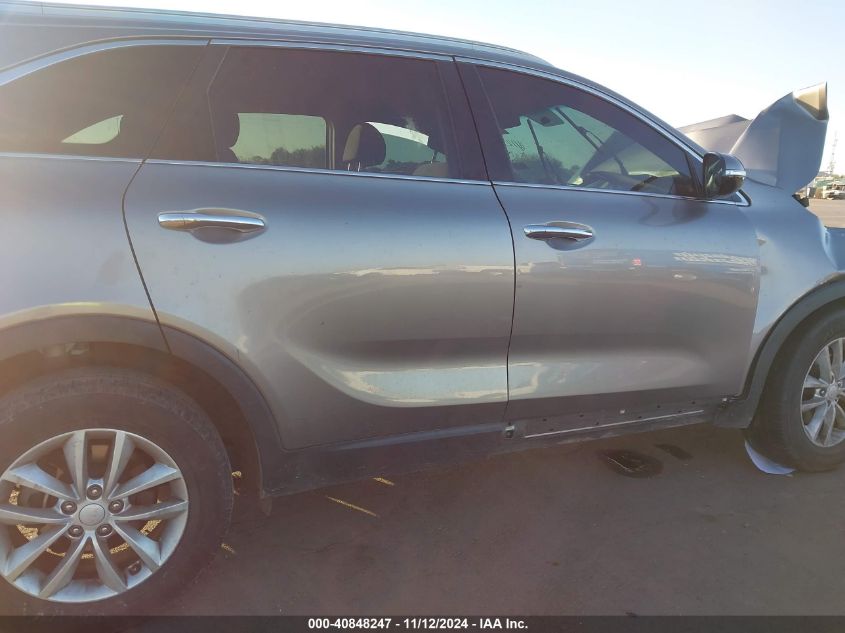 2018 Kia Sorento 3.3L Lx VIN: 5XYPG4A50JG387396 Lot: 40848247