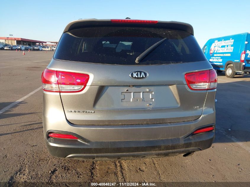 2018 Kia Sorento 3.3L Lx VIN: 5XYPG4A50JG387396 Lot: 40848247