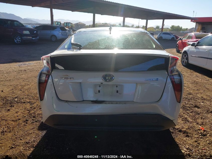 2016 Toyota Prius Two VIN: JTDKBRFUXG3022193 Lot: 40848248