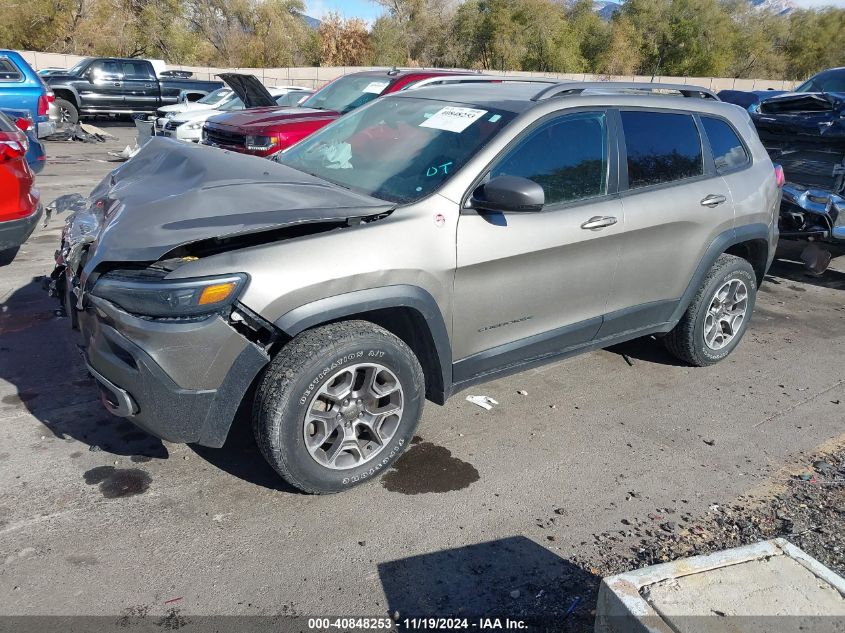 2020 Jeep Cherokee Trailhawk 4X4 VIN: 1C4PJMBN5LD635014 Lot: 40848253