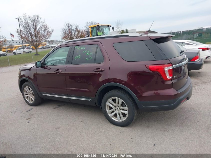 2019 Ford Explorer Xlt VIN: 1FM5K8D8XKGB32929 Lot: 40848261