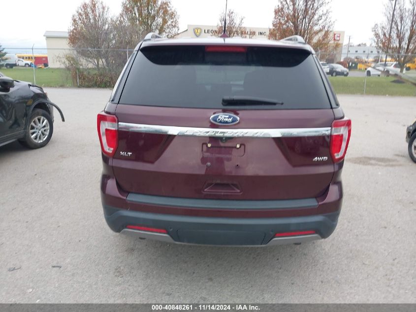 2019 Ford Explorer Xlt VIN: 1FM5K8D8XKGB32929 Lot: 40848261