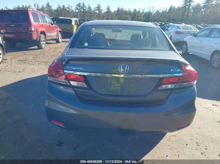 2013 Honda Civic Hf VIN: 2HGFB2F69DH531776 Lot: 40848289