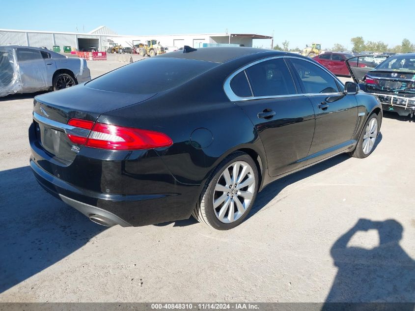 VIN SAJWJ0EF5D8S81533 2013 JAGUAR XF no.4