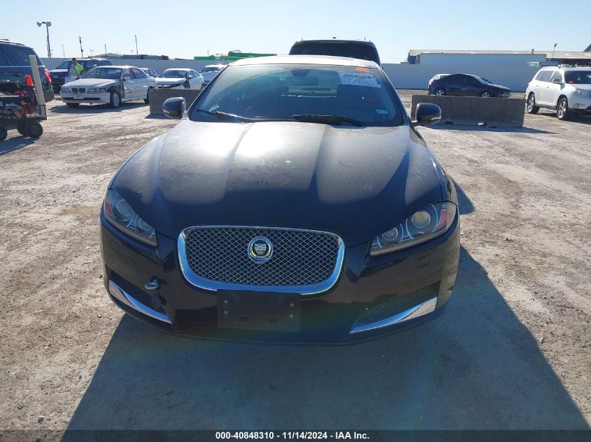 2013 Jaguar Xf V6 Sc VIN: SAJWJ0EF5D8S81533 Lot: 40848310