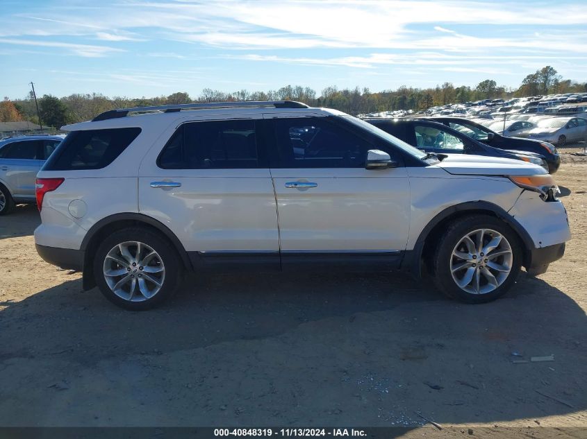 2012 Ford Explorer Limited VIN: 1FMHK7F84CGA01145 Lot: 40848319