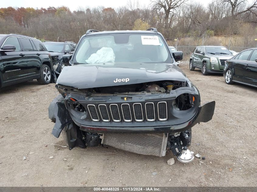 2017 Jeep Renegade Latitude 4X4 VIN: ZACCJBBB8HPF89308 Lot: 40848325