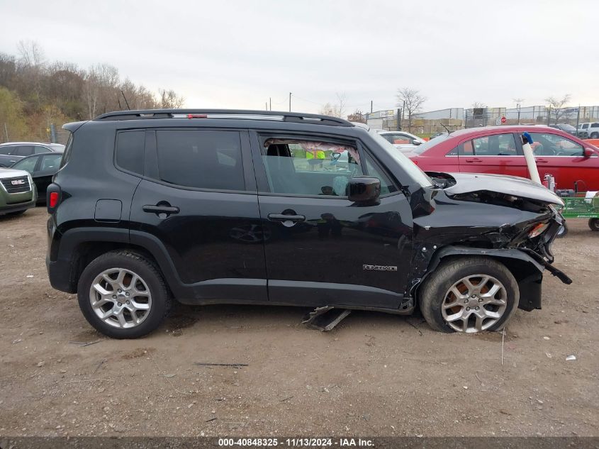 2017 Jeep Renegade Latitude 4X4 VIN: ZACCJBBB8HPF89308 Lot: 40848325