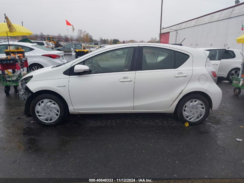 2013 Toyota Prius C Three VIN: JTDKDTB32D1040313 Lot: 40848333