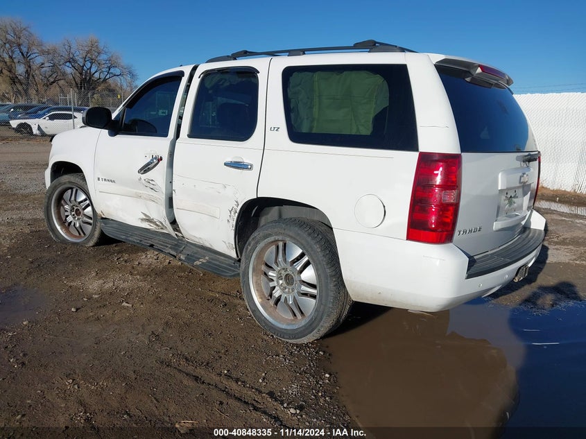 2008 CHEVROLET TAHOE VIN: 1GNFK13078R248959