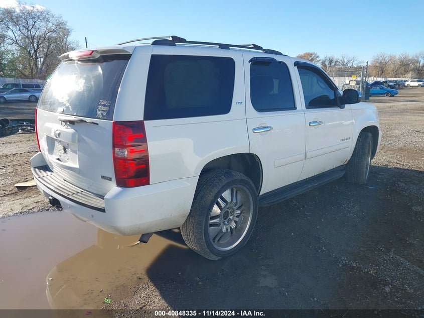 2008 CHEVROLET TAHOE VIN: 1GNFK13078R248959