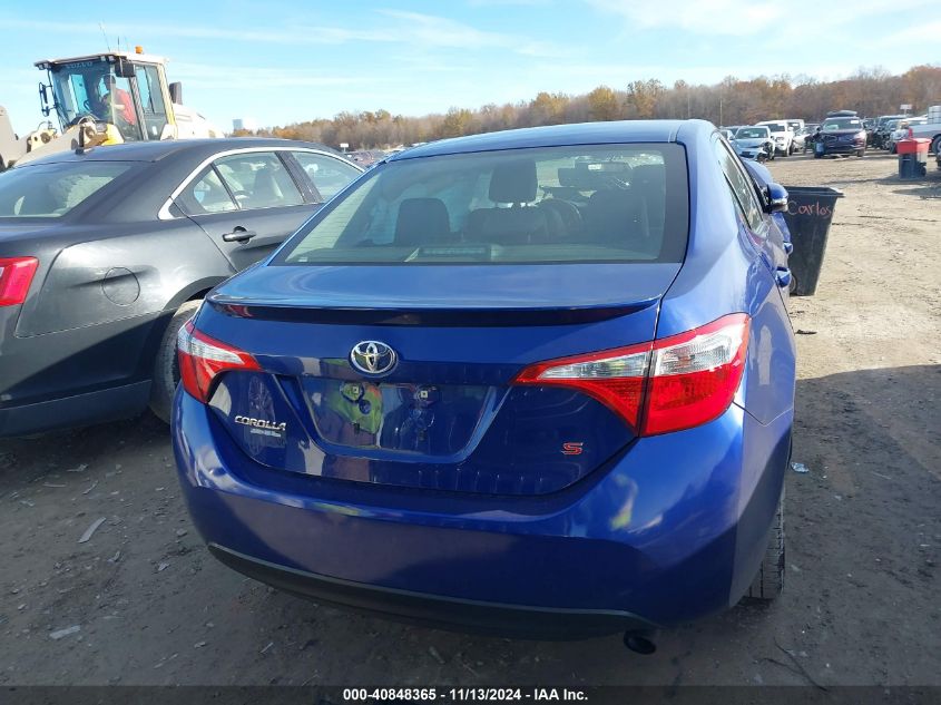 2015 Toyota Corolla S Plus VIN: 2T1BURHE8FC259982 Lot: 40848365