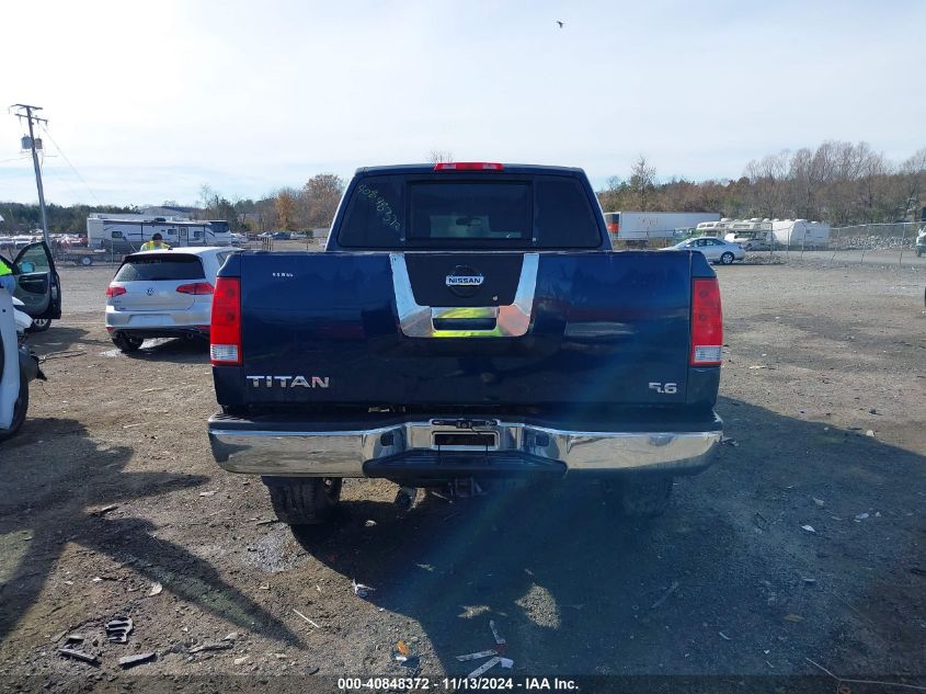 2008 Nissan Titan Xe VIN: 1N6AA07C98N322018 Lot: 40848372