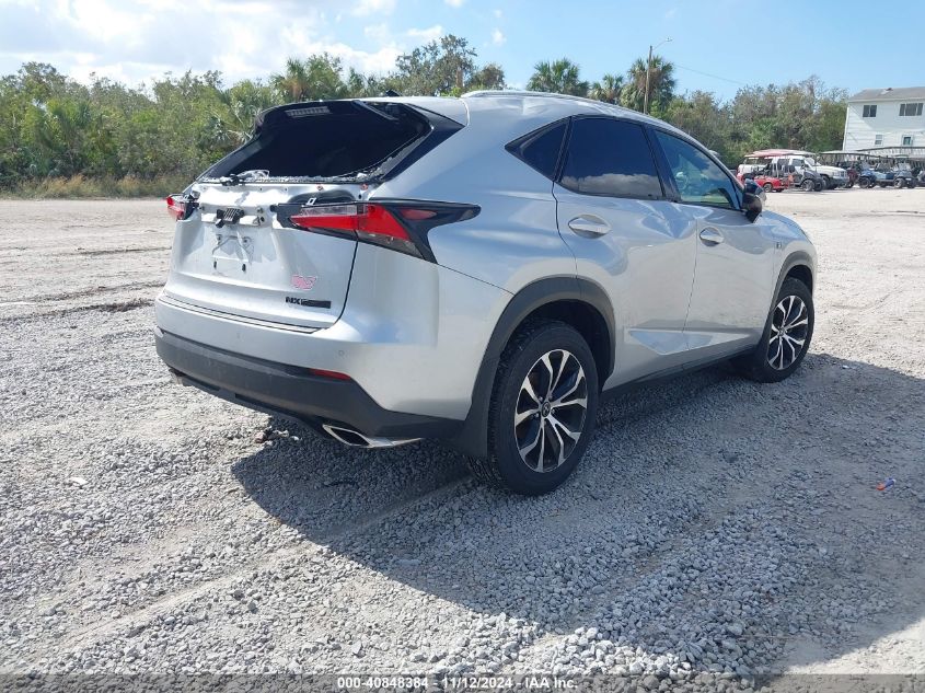 VIN JTJBARBZ8G2046967 2016 Lexus NX, 200T F Sport no.4